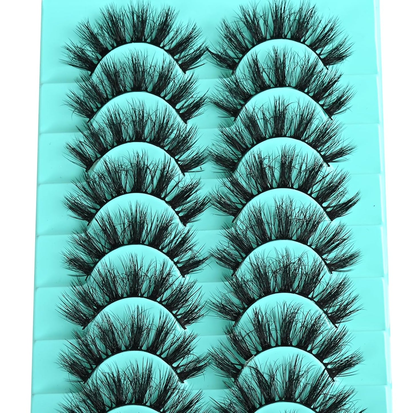 Mink Fluffy Wispy Russian Lashes Set