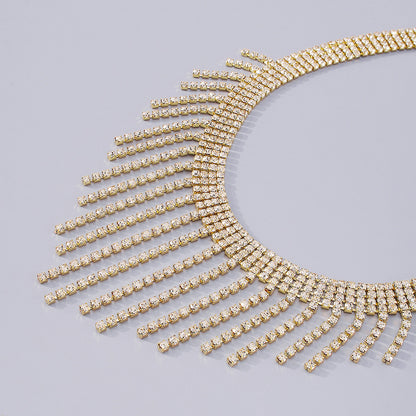 Tassel Diamond Necklace