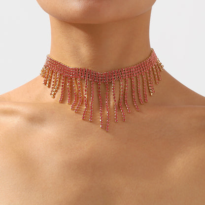 Tassel Diamond Necklace