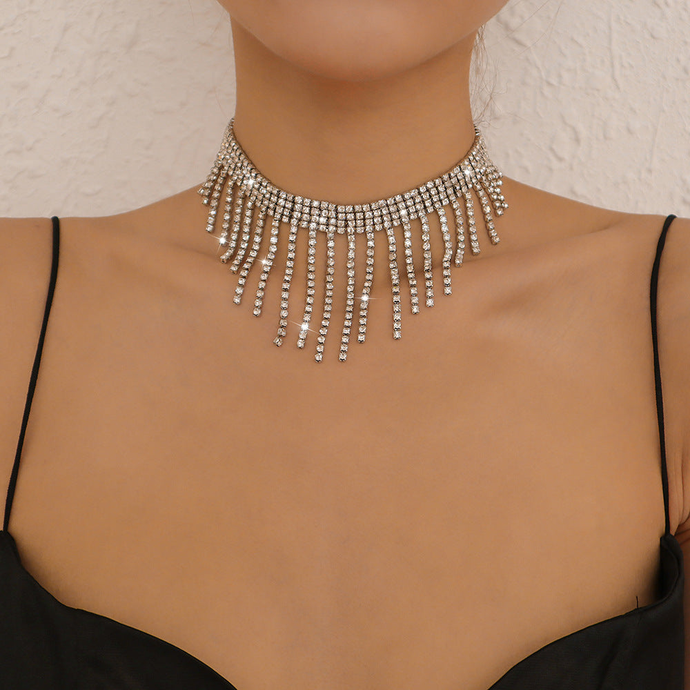 Tassel Diamond Necklace