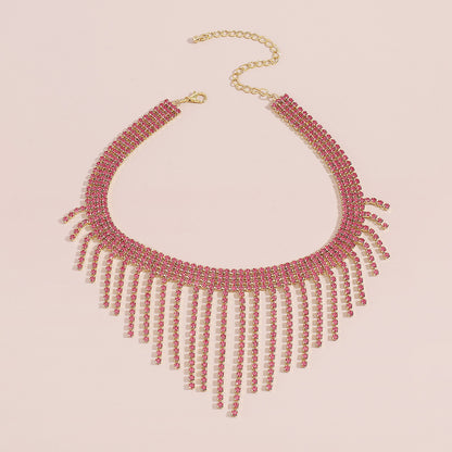 Tassel Diamond Necklace