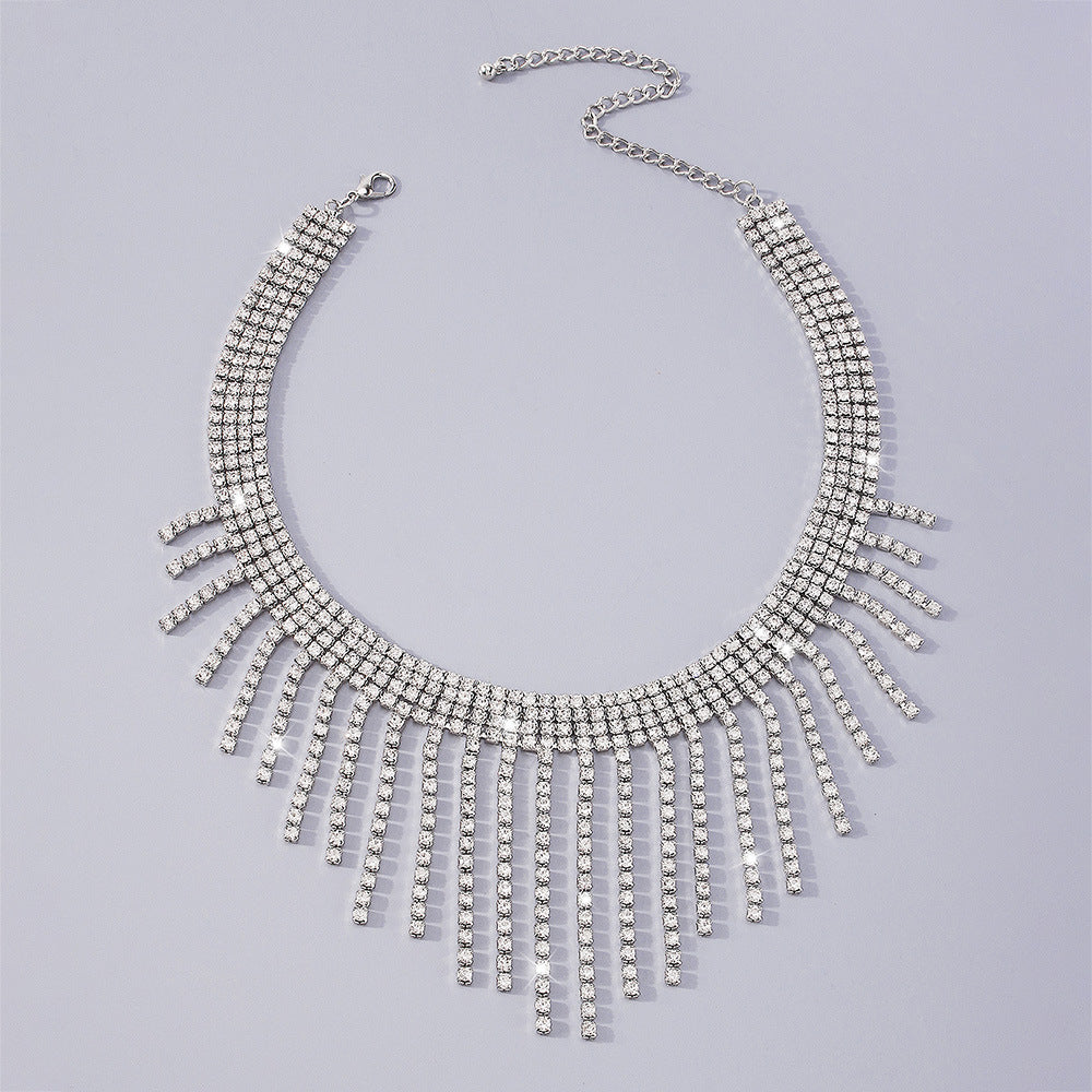 Tassel Diamond Necklace