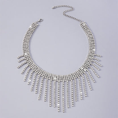 Tassel Diamond Necklace